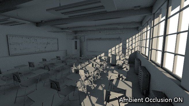 Ambient Occlusion ON Example